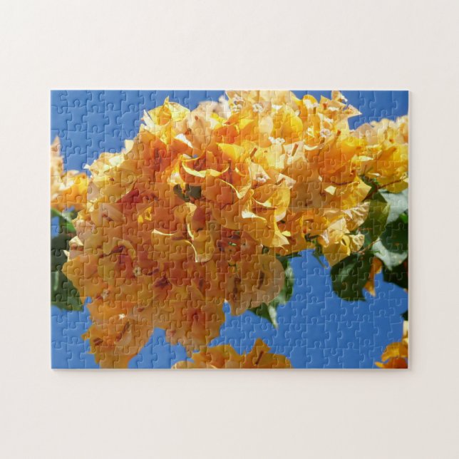 Quebra-cabeça Agrúpamento Floral Tropical de Bougainvillea Doura (Horizontal)
