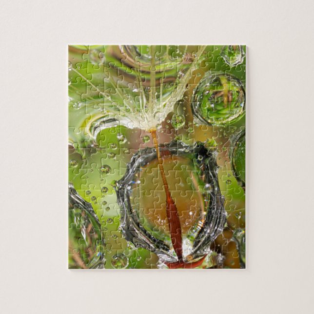 Quebra-cabeça Água em sementes de dandelion, CA (Vertical)