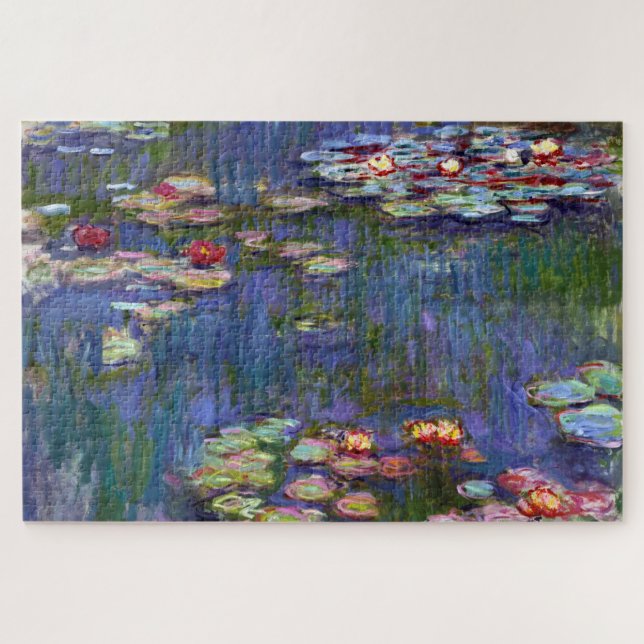 Quebra-cabeça Água Lily Pond, Monet (Horizontal)