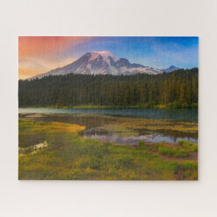 Quebra-cabeça Água Parque Nacional do Mt. Rainier, Washington