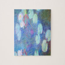 Água Rosa Lírios Monet Arte Fina