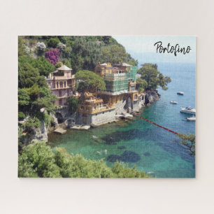 Quebra-cabeça águas de Portofino
