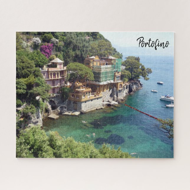 Quebra-cabeça águas portofino (Horizontal)