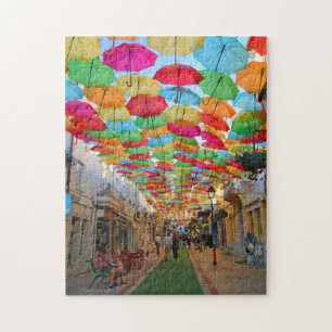 Quebra-cabeça Agueda Umbrella Sky Festival - Portugal Real