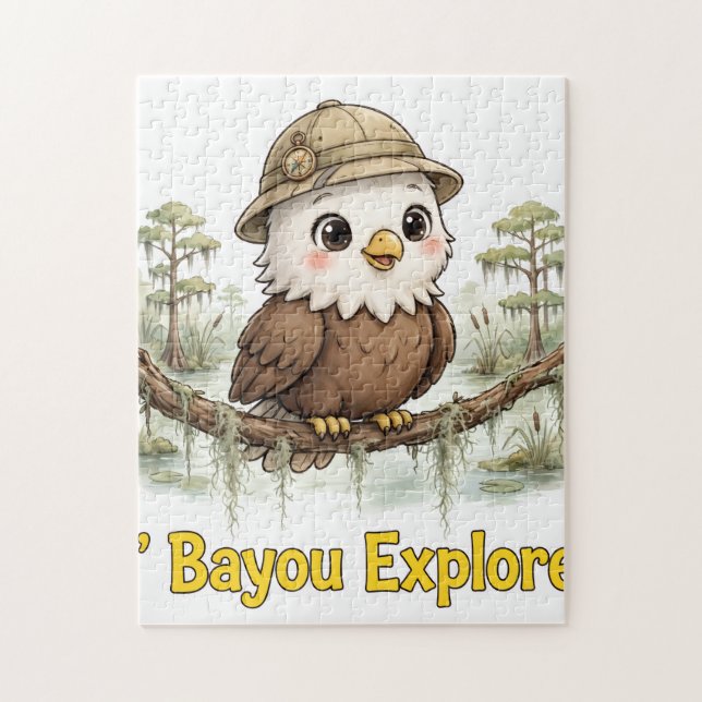 Quebra-cabeça Águia Lil' Bayou Explorers (Vertical)