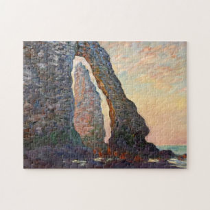 Quebra-cabeça Agulha Rock & Porte d'Aval Monet Fine Art