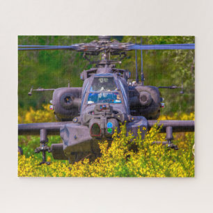 Quebra-cabeça AH-64E APACHE GUARDIAN (16x20 POLEGADAS)