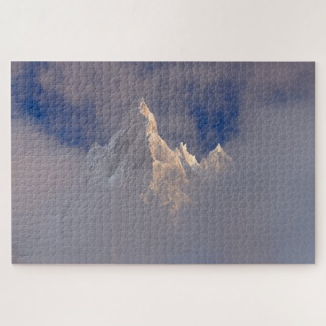 Quebra-cabeça Aiguille de Blaitiere | França (Horizontal)