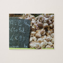 Quebra-cabeça Ail Violet French Garlic Photo