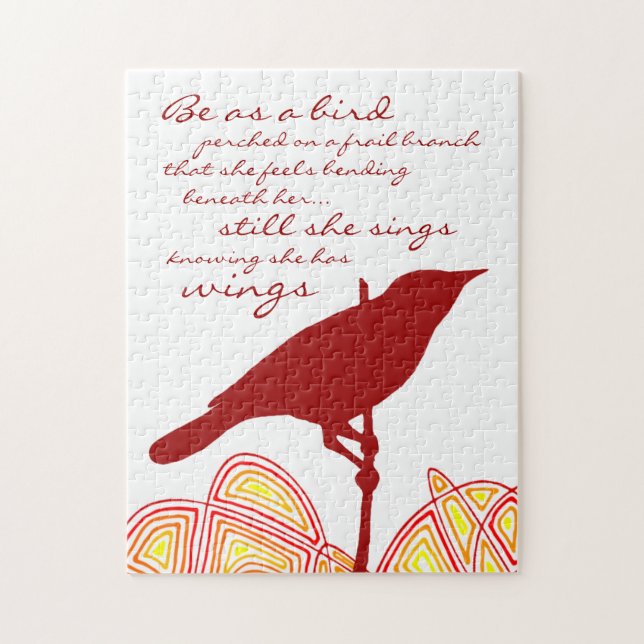 Quebra-cabeça Ainda canta (Vertical)