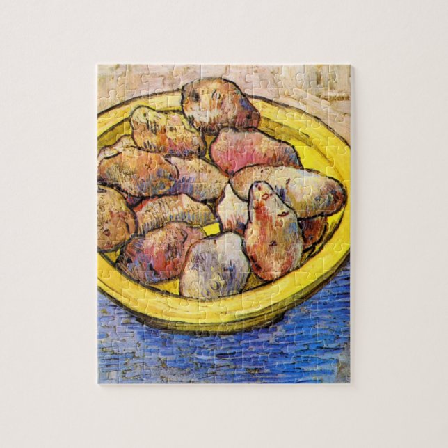 Quebra-cabeça Ainda vida com as batatas por Van Gogh (Vertical)
