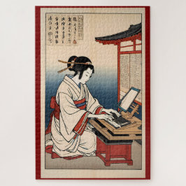 Quebra-cabeça Ajustes antecipados do teclado