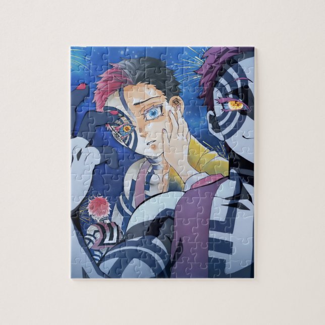 Quebra-cabeça Akaza Upper Moon 3 (Vertical)