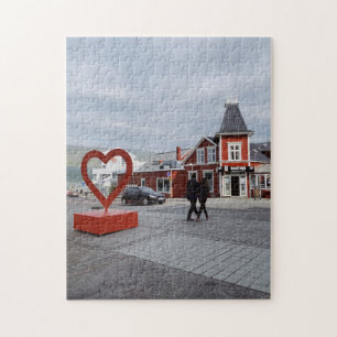 Quebra-cabeça Akureyri, Islândia - Fotografia de rua cúbica