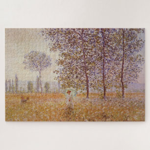 Quebra-cabeça Álamos de Claude Monet ao Sol (1887)