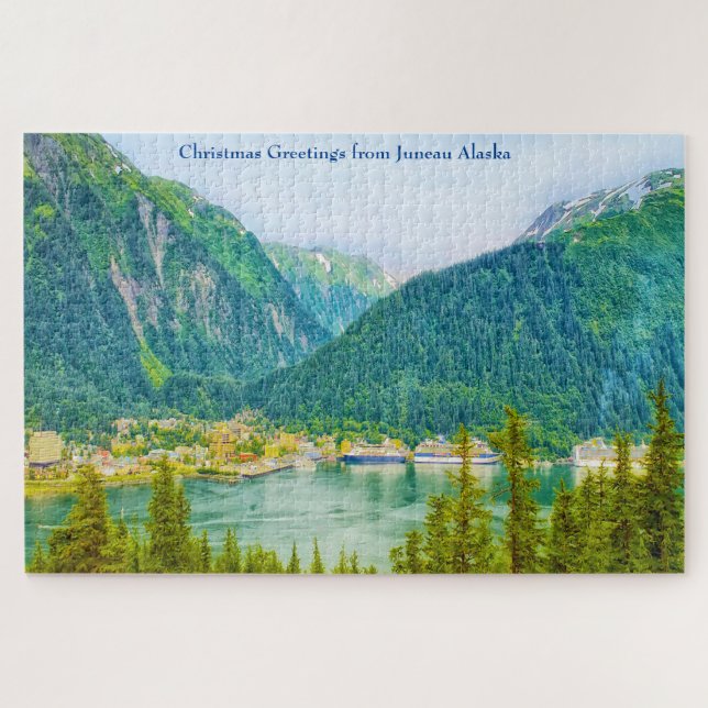 Quebra-cabeça Alaska Juneau (Horizontal)