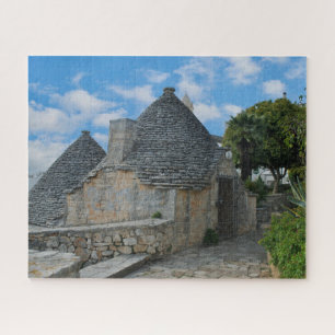 Quebra-cabeça Alberobello Trulli House - Itália - quebra-cabeç