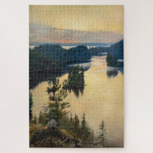 Quebra-cabeça Albert Edelsense - Kaukola Ridge em Sunset