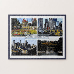 Quebra-cabeça Alberta - Canadá - Mosaico -