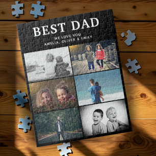 Quebra-cabeça Álbum de Colunas de Fotografias Personalizadas 6 d
