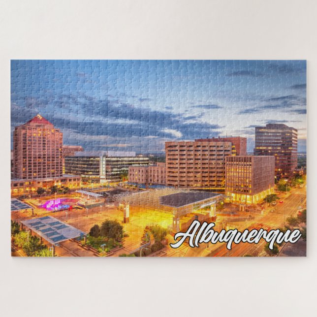 Quebra-cabeça Albuquerque, Novo México, Estados Unidos (Horizontal)