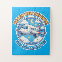 Alcance Novas Alturas! Sonhe Grande - Avião Alegre