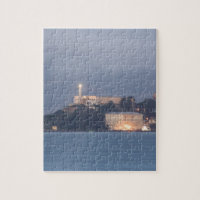 Alcatraz no alvorecer