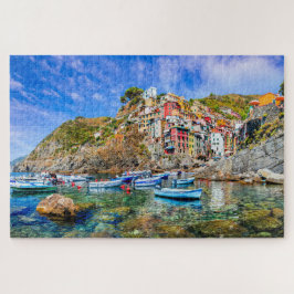 Quebra-cabeça Aldeia Costeira Encantadora em Cinque Terre