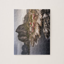 Quebra-cabeça Aldeia de Pesca Lofoten Hamnoya