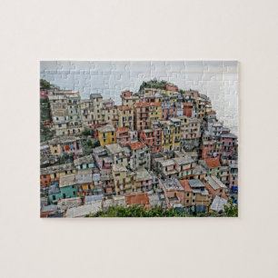 Quebra-cabeça Aldeia italiana de pesca - Manarola - 8x10 - 110 p