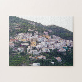Quebra-cabeça Aldeia italiana no desafio Hill