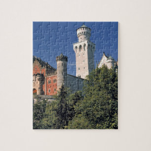 Quebra-cabeça Alemanha, Baviera, Castelo de Neuschwanstein.