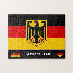 Quebra-cabeça Alemanha Flag & German country / Alemanha