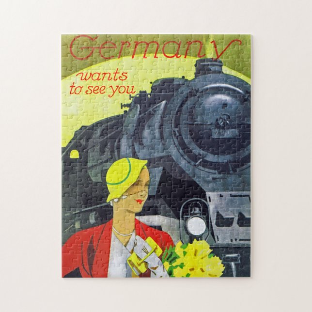 Quebra-cabeça Alemanha quer te ver (Vertical)