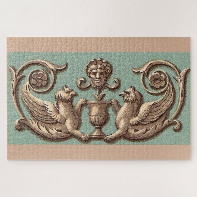 Quebra-cabeça alfinetes gêmeos (Horizontal)