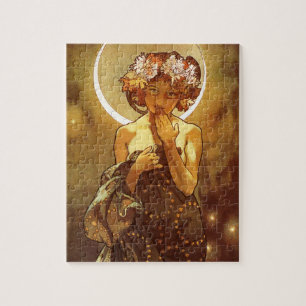 Quebra-cabeça Alfons Mucha: Luna