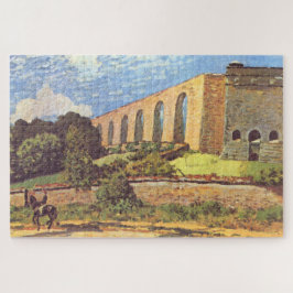Quebra-cabeça Alfred Sisley O Aqueduto de Marly