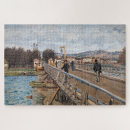 Quebra-cabeça Alfred Sisley - Ponte aérea de Argenteuil