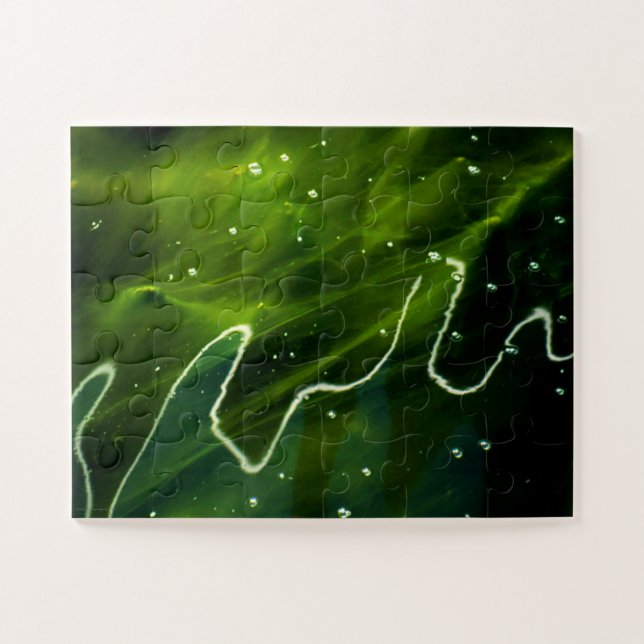 Quebra-cabeça Algas verdes e água 11x14 jpcna 30pc (Horizontal)
