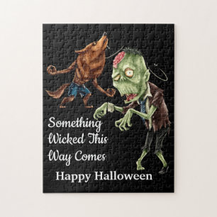 Quebra-cabeça Algo no Wicket Halloween