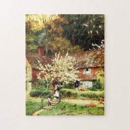 Quebra-cabeça Algodão de cerejeira Helen Allingham