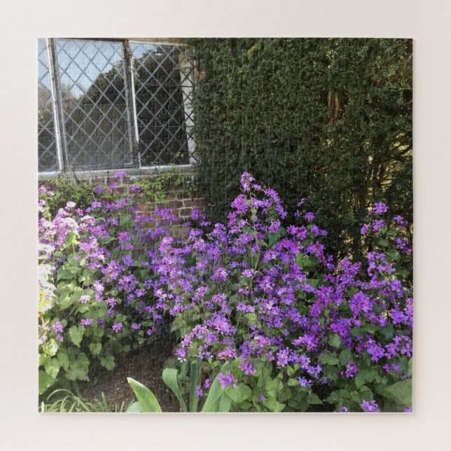 Quebra-cabeça Algodão Inglês e Roxo Honestamente (Vertical)