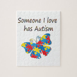 Quebra-cabeça Alguém o amor de I está com o autismo (multi)