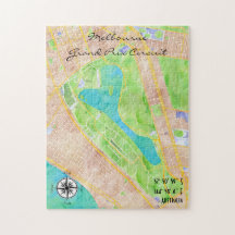 Algum mapa da cidade | Melbourne