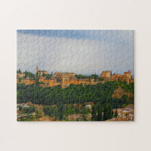 Quebra-cabeça Alhambra em Granada, Espanha