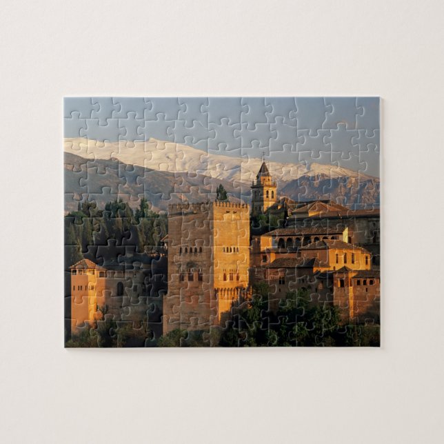 Quebra-cabeça Alhambra; Granada; Andaluzia, Espanha, Serra (Horizontal)