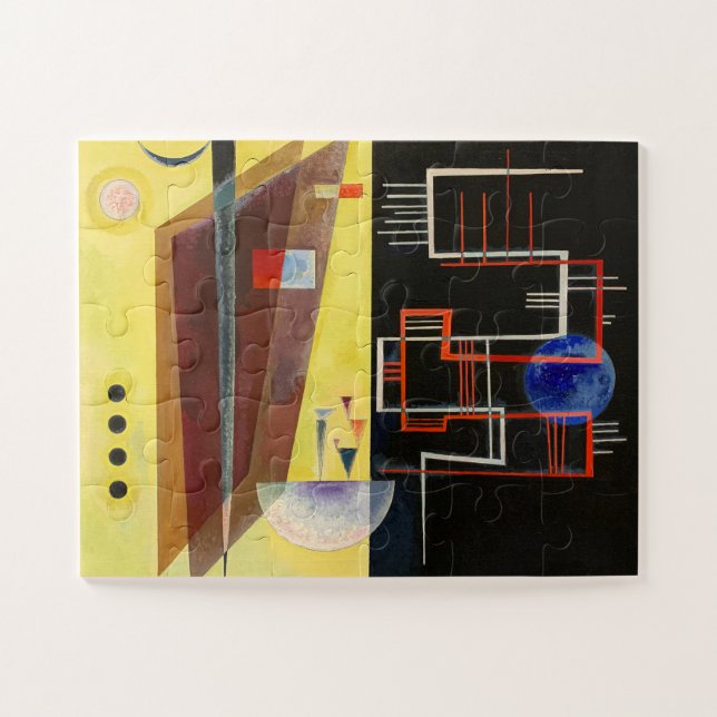 Quebra-cabeça Aliança Interna, Kandinsky (Horizontal)