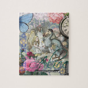 Quebra-cabeça Alice Classic Wonderland Dodô Arte Tenniel