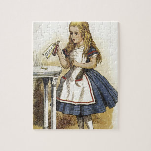 Quebra-cabeça Alice no divertimento do país das maravilhas