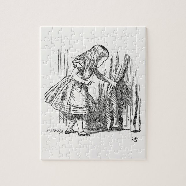 Quebra-cabeça Alice no País das Maravilhas - Alice Procurando pe (Vertical)